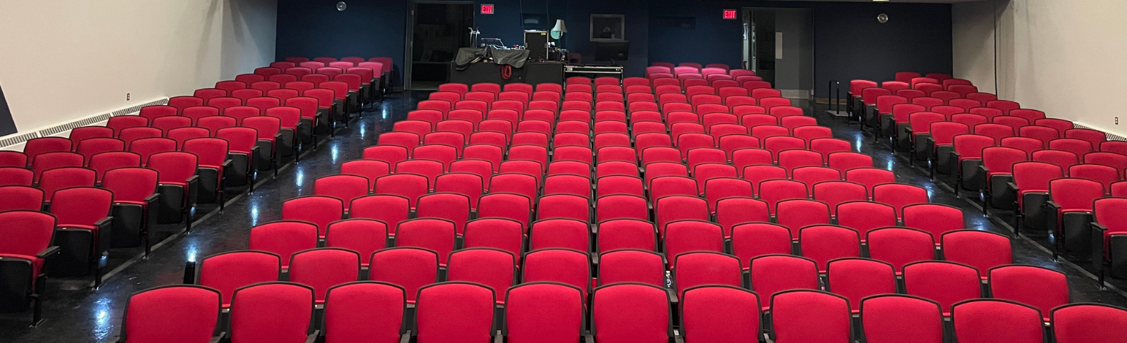 Photo of the new seating at Festival Hall.