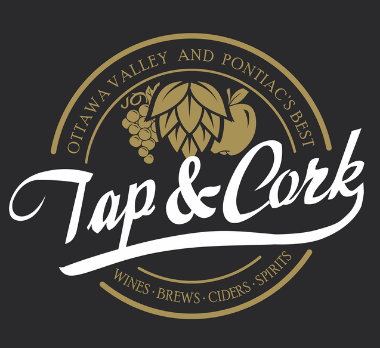 Tap and cork logo.