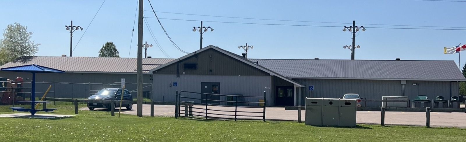 Exterior photo of Shady Nook Recreation Centre.