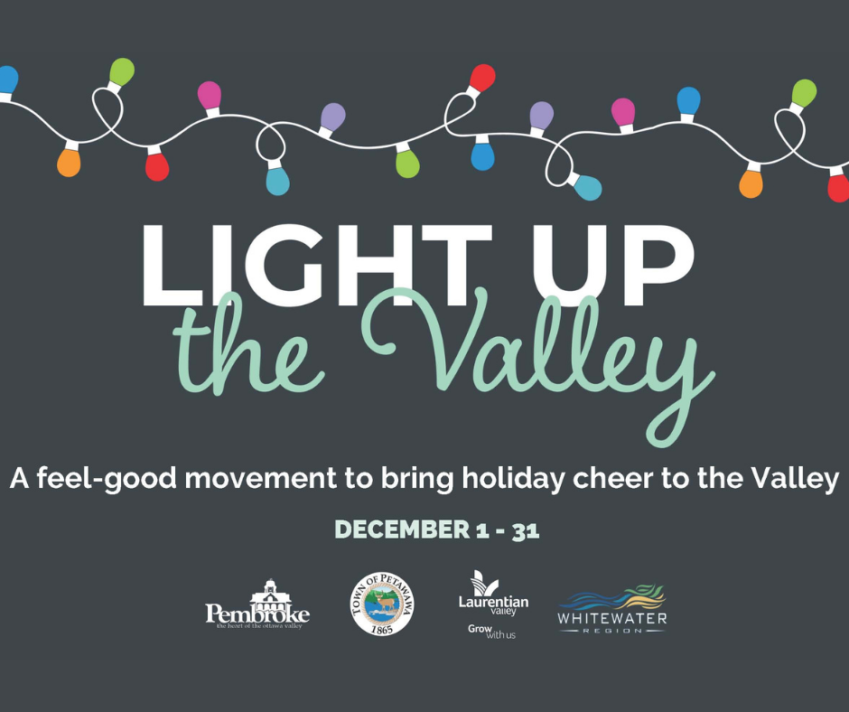Graphic for the Light up the Valley event.