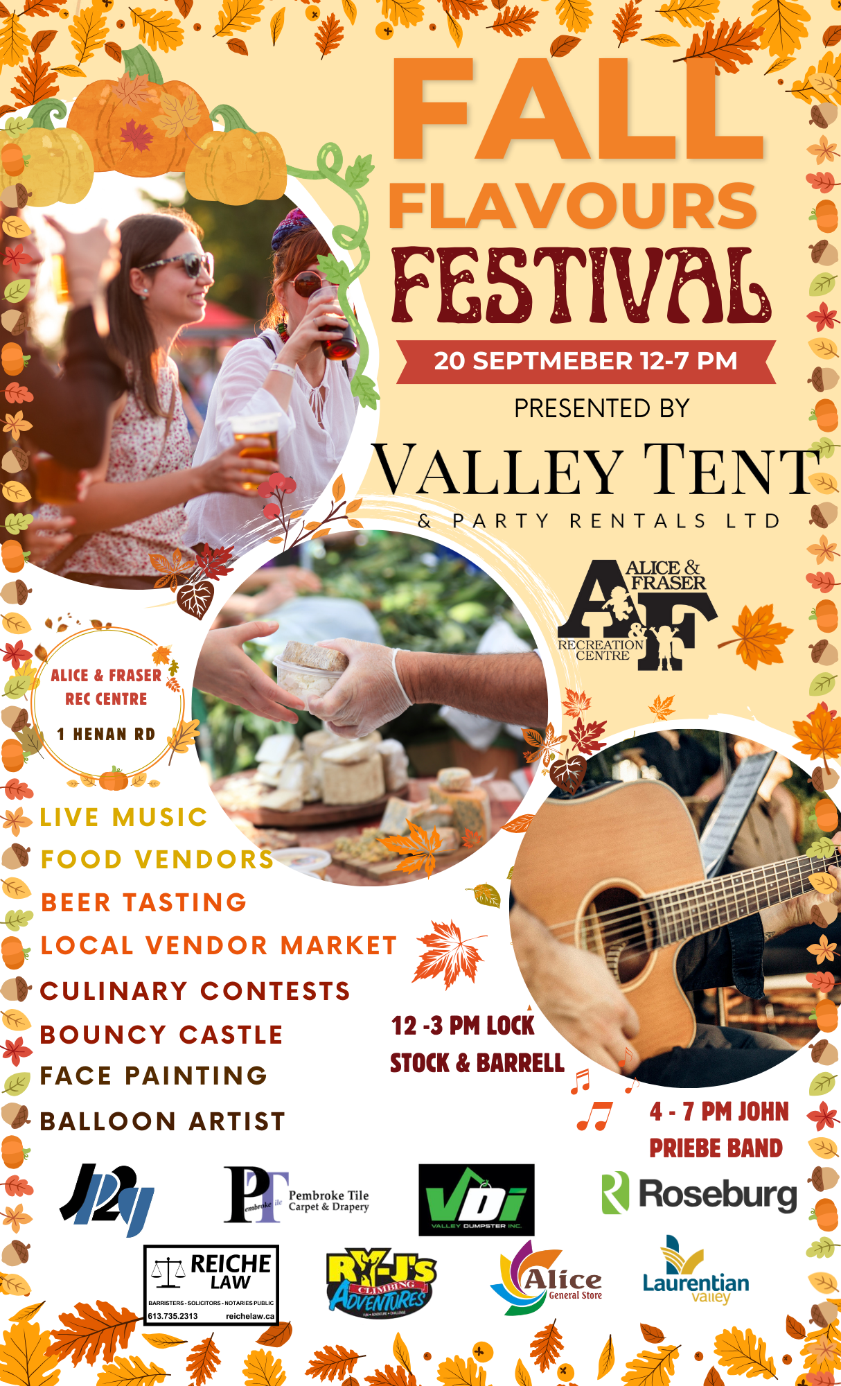 LV Fall Flavours poster.
