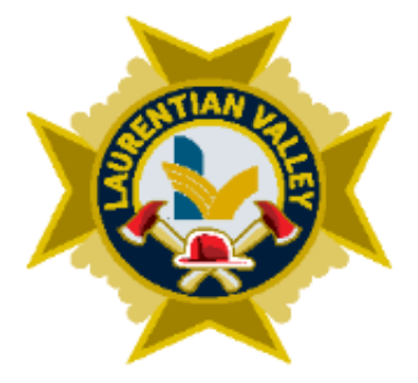 Laurentian Valley Fire Department crest.